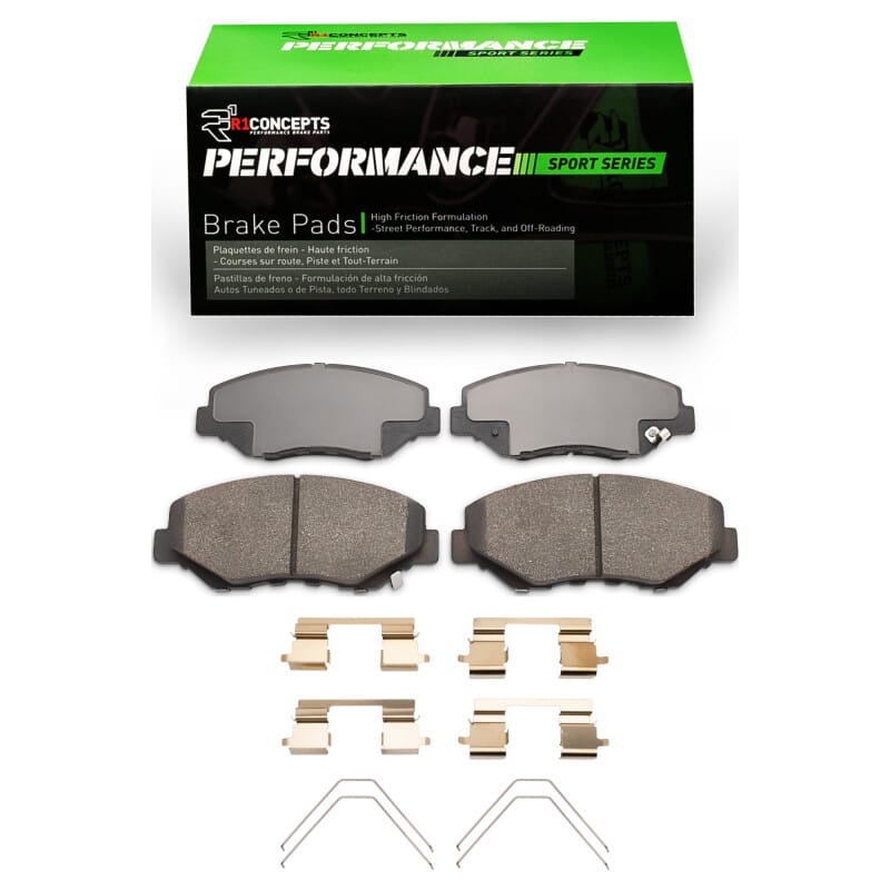 R1 Concepts — R1 02-21 Acura ILX Front Performance Sport Pads & Hardware Kit
R1 Performance Sport