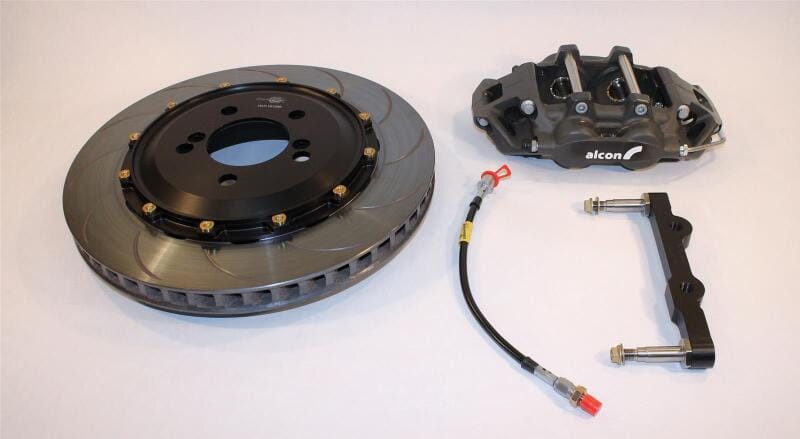Alcon — Alcon BMW F8X 4 Piston 355x28mm Rear Race Kit - Anodized