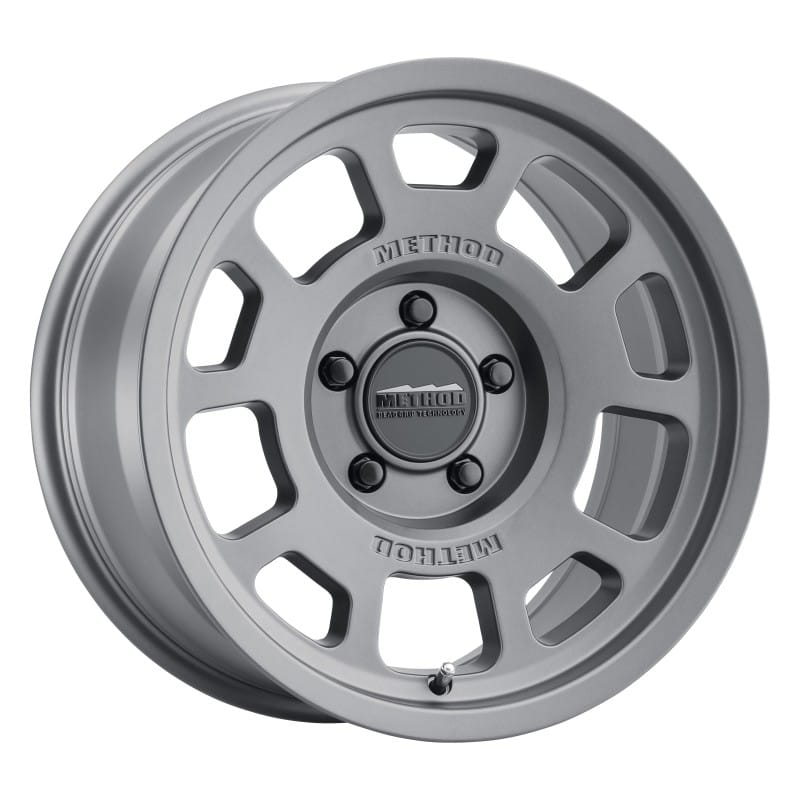 Method Wheels — Method MR705 17x8.5 0mm Offset 5x5 71.5mm CB Titanium Wheel