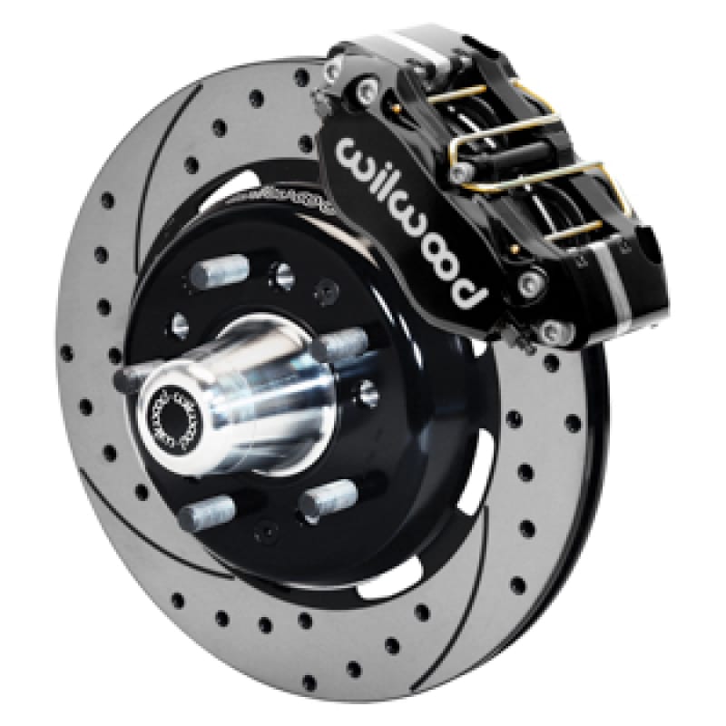 Wilwood — Wilwood 55-57 Chevy Bel Air Dynapro 4 Kit, 5 x 4.50in/4.75in Hub - D&S