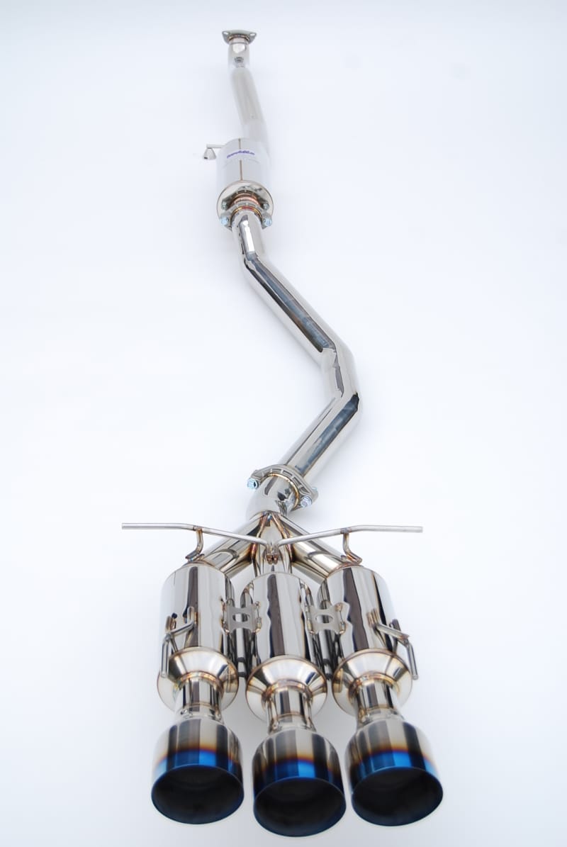Invidia — Invidia 17+ Honda Civic SI Sedan Gemini Triple Titanium Tip Cat-back Exhaust