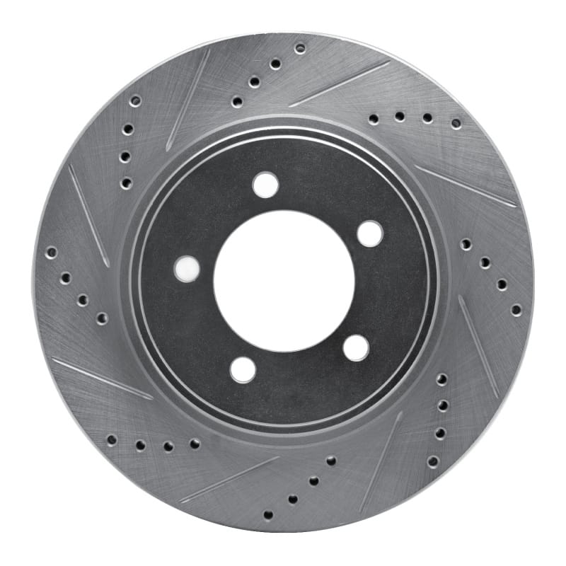 R1 Concepts — R1 06-10 Ford Explorer Sport Trac Front Left Drilled & Slotted Silver Brake Rotor
R1 Brake Rotor Drill
