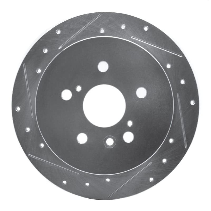 R1 Concepts — R1 04-10 Toyota SIENNA Rear Left Drilled & Slotted Silver Brake Rotor
R1 Brake Rotor Drill