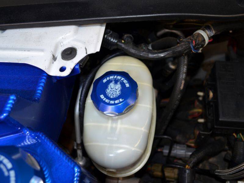 Sinister Diesel — Sinister Diesel 99-16 Ford Powerstroke Master Cylinder Cap