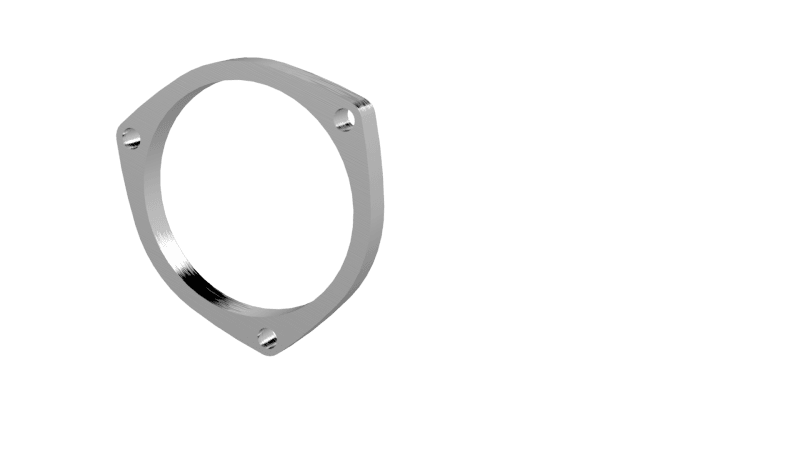 QTP — QTP 4in Weld-On QTEC 3 Bolt Flange