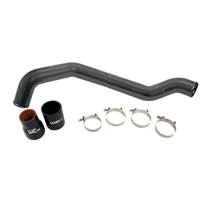Wehrli — Wehrli 04.5-10 Chevrolet 6.6L LLY/LBZ/LMM Duramax Driver Side 3in Intercooler Pipe - Gloss Black
D IC Pipe 04.5-10 GB