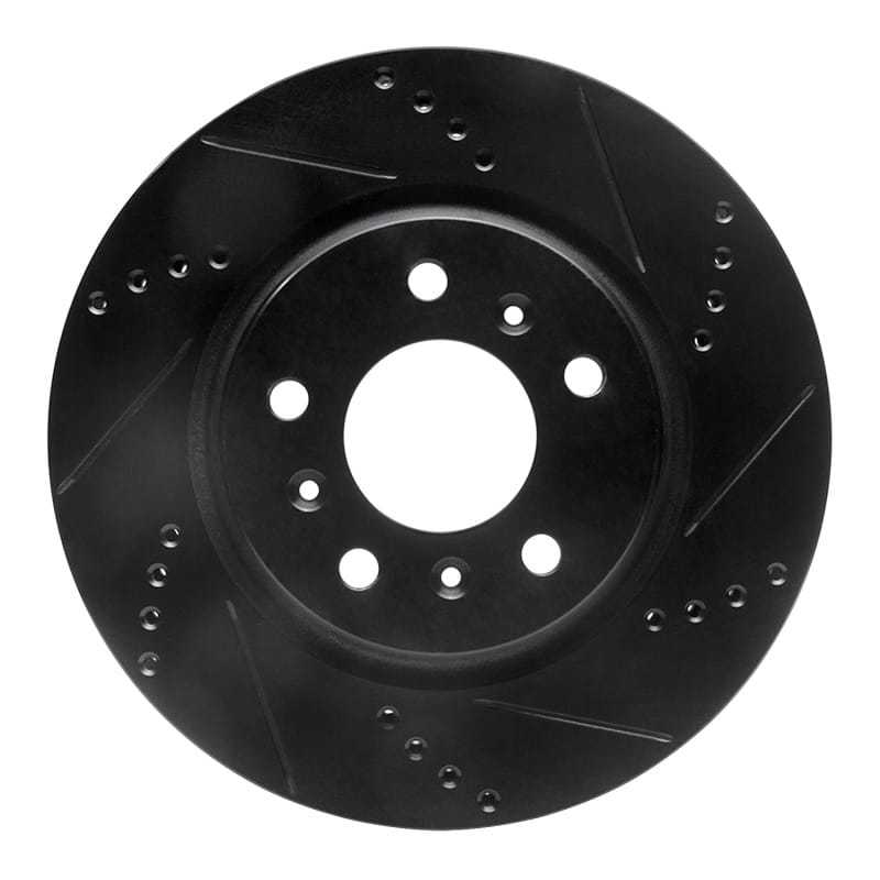 R1 Concepts — R1 04-09 Buick LaCrosse Front Right Drilled & Slotted Black Brake Rotor
R1 Brake Rotor Drill