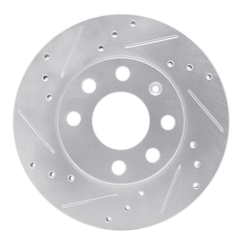 R1 Concepts — R1 88-20 Chevrolet BEAT (Mexico) Front Left Drilled & Slotted Silver Brake Rotor
R1 Brake Rotor Drill