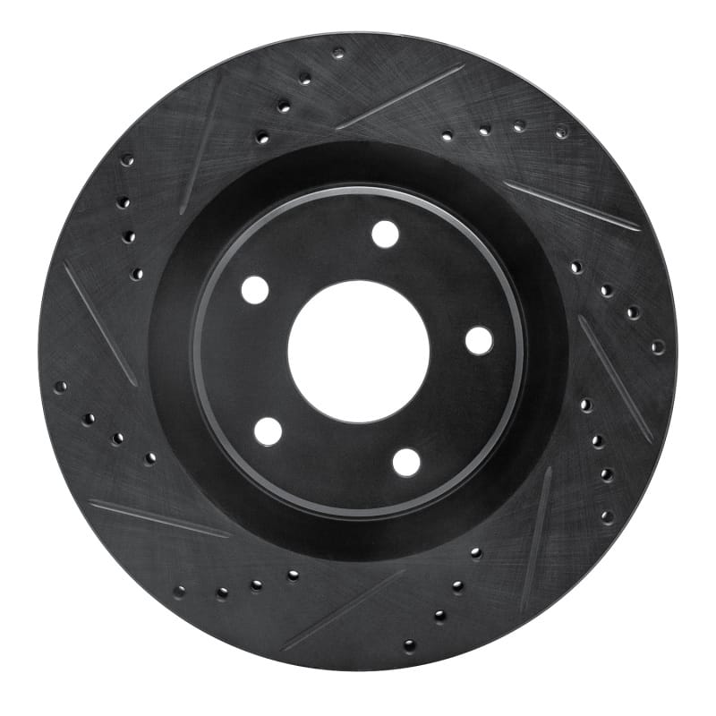 R1 Concepts — R1 05-13 Cadillac XLR Front Left Drilled & Slotted Black Brake Rotor
R1 Brake Rotor Drill