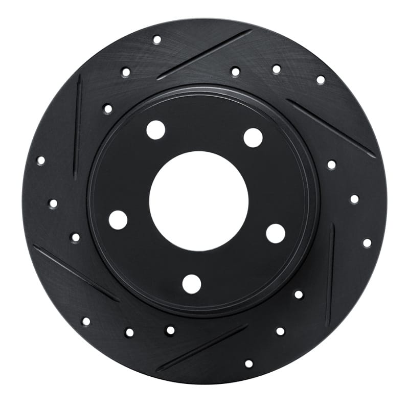R1 Concepts — R1 20-25 Nissan SENTRA Rear Left Drilled & Slotted Black Brake Rotor
Disc Brake Rotor