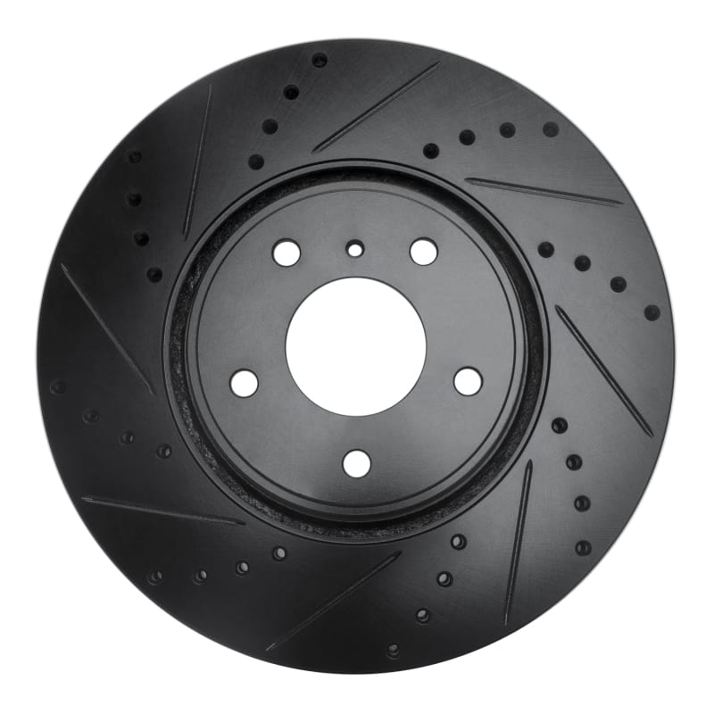 R1 Concepts — R1 05-14 Infiniti FX35 Front Left Drilled & Slotted Black Brake Rotor
R1 Brake Rotor Drill