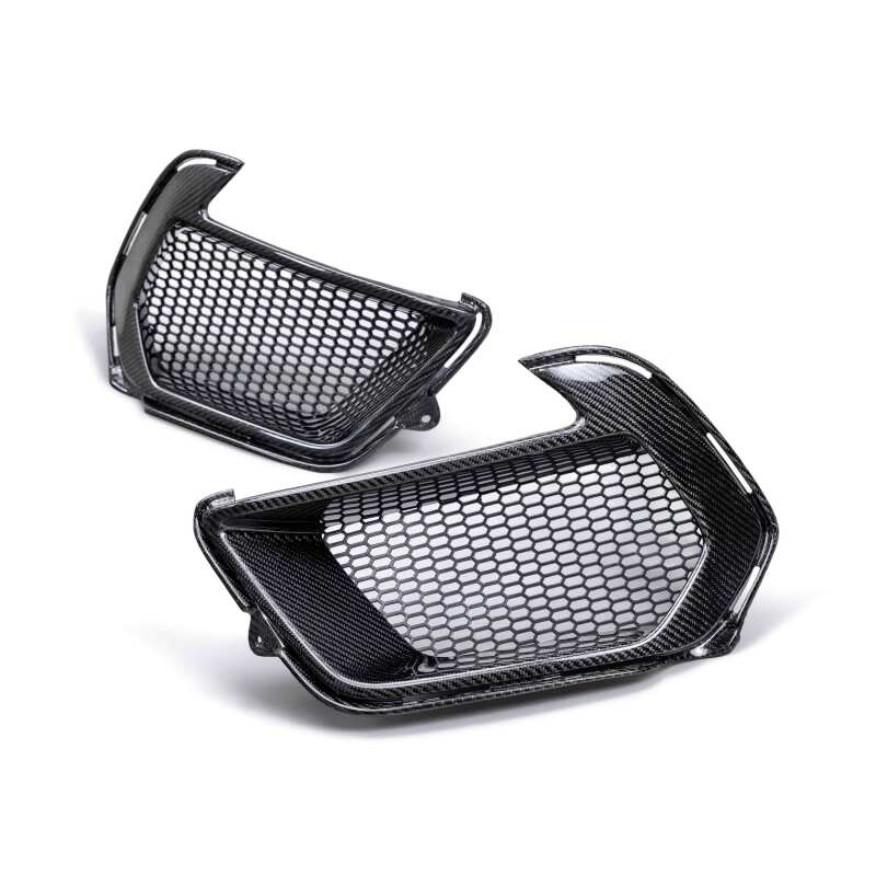 Anderson Composites — Anderson Composites 21-22 Ford Mustang Mach 1 Carbon Fiber Air Duct Bezels