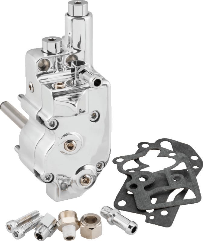 TwinPower — Oil Pump, Polished Aluminum