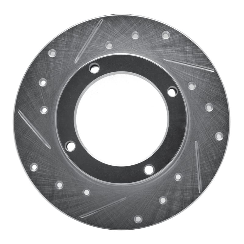 R1 Concepts — R1 73-79 Honda Civic Hatchback Front Left Drilled & Slotted Silver Brake Rotor
R1 Brake Rotor Drill