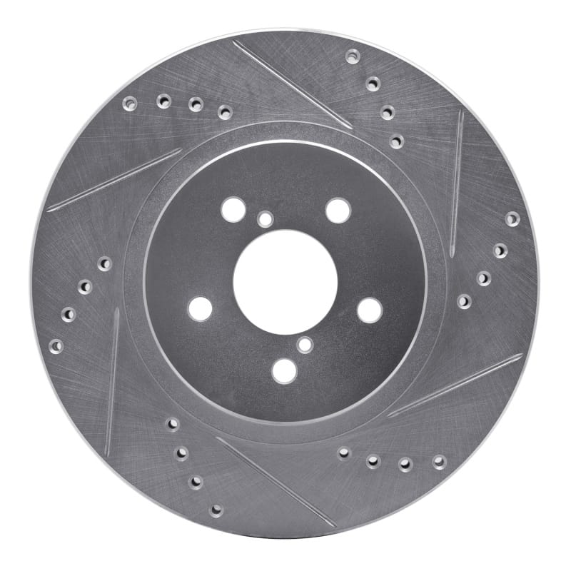 R1 Concepts — R1 17-23 Subaru Impreza Front Right Drilled & Slotted Silver Brake Rotor
R1 Brake Rotor Drill
