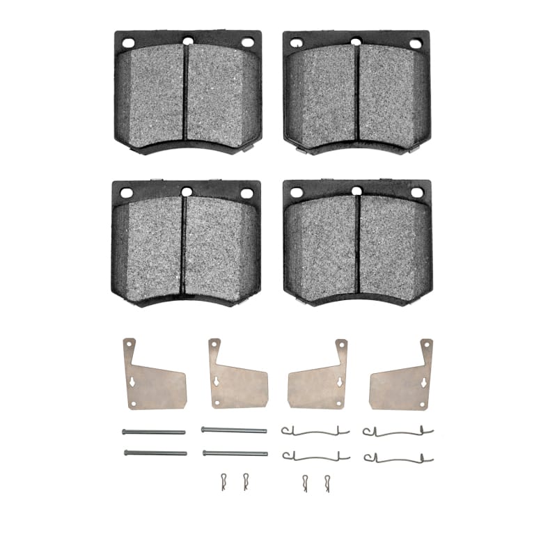 DFC — DFC 70-77 Mercury Capri Front Euro 5000 Ceramic Brake Pads and Hardware Kit
DFC EURO Pads + HW