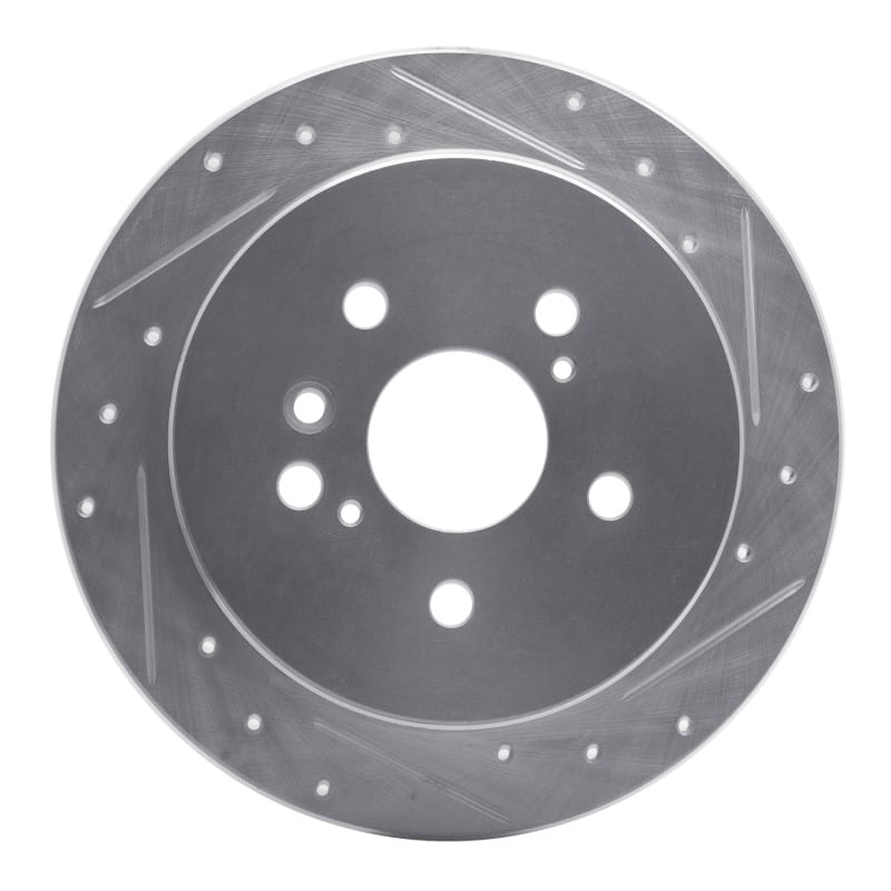 R1 Concepts — R1 04-10 Toyota SIENNA Rear Right Drilled & Slotted Silver Brake Rotor
R1 Brake Rotor Drill