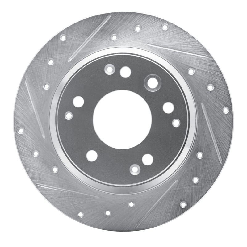 R1 Concepts — R1 91-99 Acura Legend Rear Left Drilled & Slotted Silver Brake Rotor
R1 Brake Rotor Drill