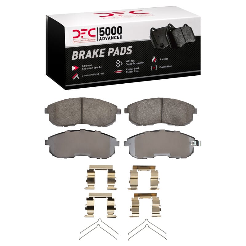 DFC — DFC 89-06 Infiniti I30 Front 5000 Advanced Ceramic Brake Pads and Hardware Kit
DFC Brake Pad Set