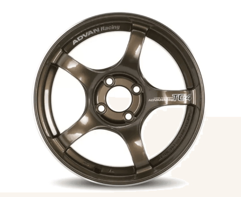 Advan — Advan TC4 15x8 +38 4x100 Umber Bronze Metallic And Ring *Min Order Qty of 20*