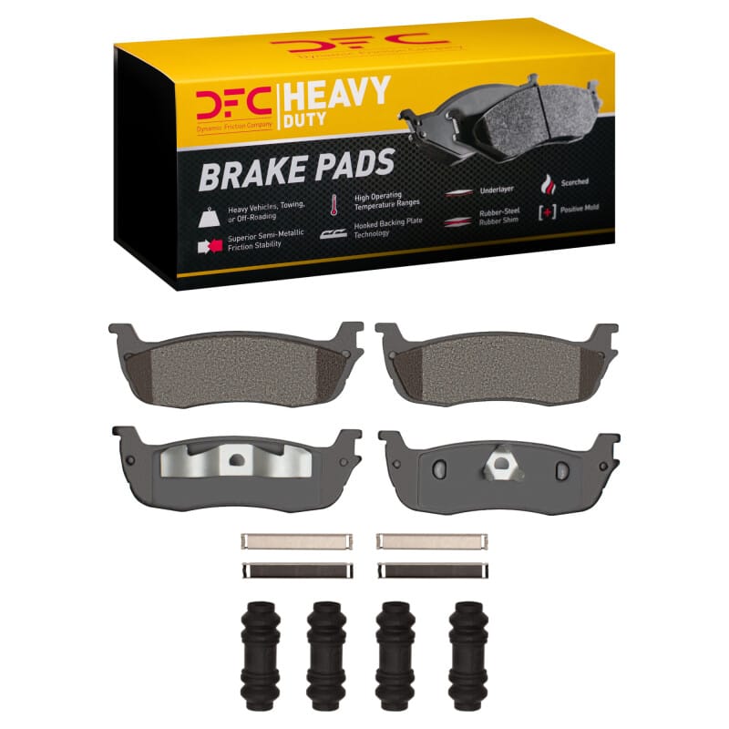 DFC — DFC 97-11 Ford F-250 2WD (Excl Super Duty) Rear Heavy Duty Pads and Hardware Kit
DFC Brake Pad Set