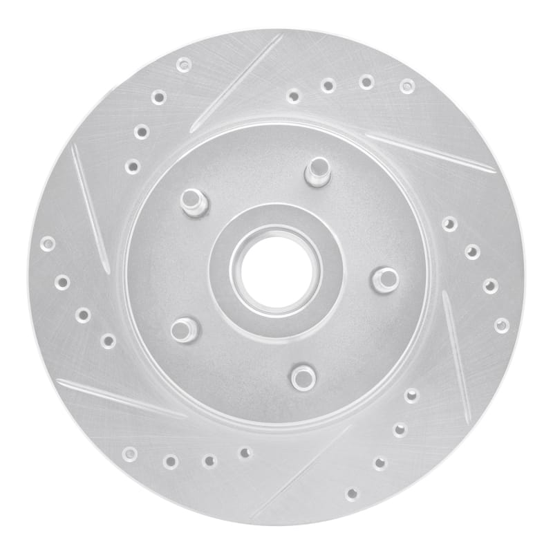 R1 Concepts — R1 84-87 Lincoln Mark VII Front Left Drilled & Slotted Silver Brake Rotor
R1 Brake Rotor Drill