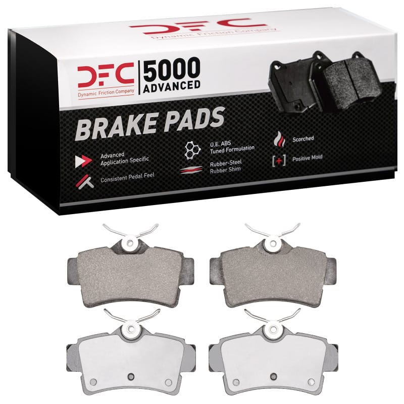 DFC — DFC 94-04 Ford Mustang Rear 5000 Advanced Ceramic Brake Pads
DFC Brake Pad Set