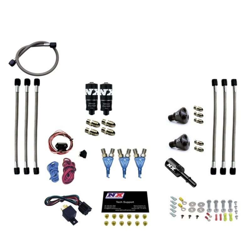 Nitrous Express — Nitrous Express Three Cyl EFI Piranha Nitrous Kit w/o Bottle
Injection System Kit
N2OSys
