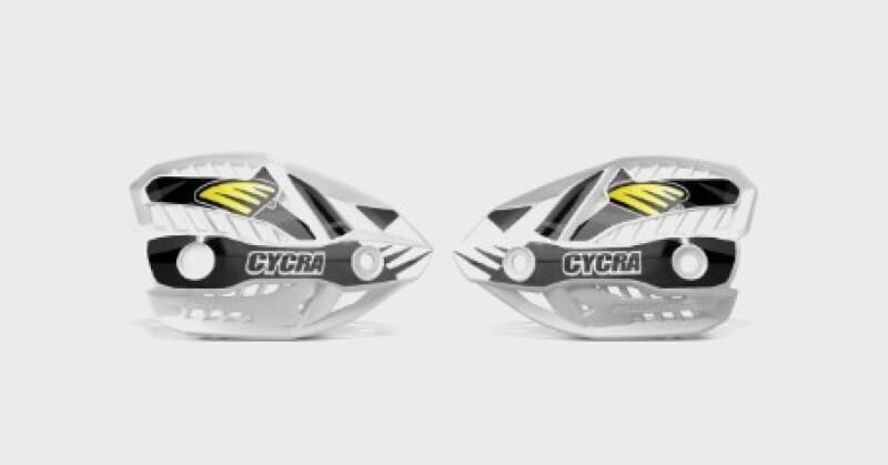 Cycra — Cycra 2019 Enduro Handshield Set - White