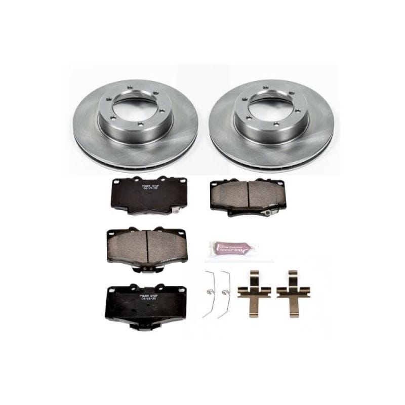 PowerStop — Power Stop 91-95 Toyota 4Runner Front Autospecialty Brake Kit