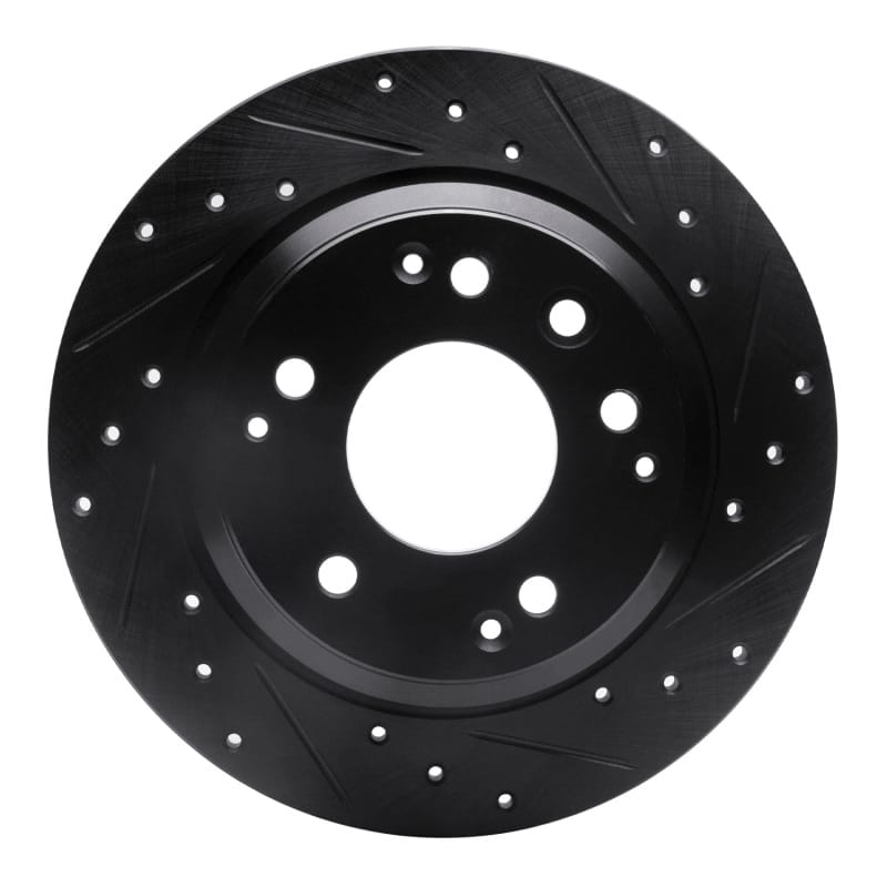 R1 Concepts — R1 99-01 Acura RL Rear Right Drilled & Slotted Black Brake Rotor
R1 Brake Rotor Drill