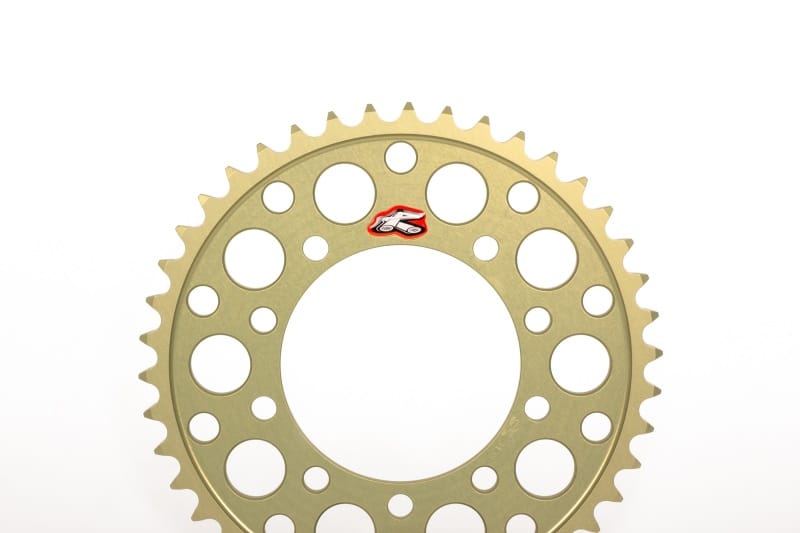 Renthal — Renthal 04-23 Kawasaki ZX600/ ZX636/ Z750/ ZR750 Rear Sprocket - Hard Anodized 520-43P Teeth