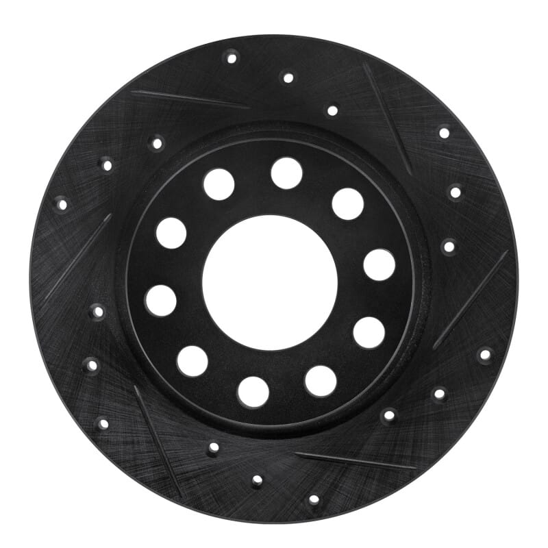 R1 Concepts — R1 00-08 Audi A4 (USA/Canada) Rear Right Drilled & Slotted Black Brake Rotor
R1 Brake Rotor Drill