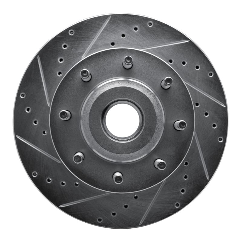 R1 Concepts — R1 05-07 Ford F-250 2WD (Super Duty) Front Left Drilled & Slotted Silver Brake Rotor
R1 Brake Rotor Drill