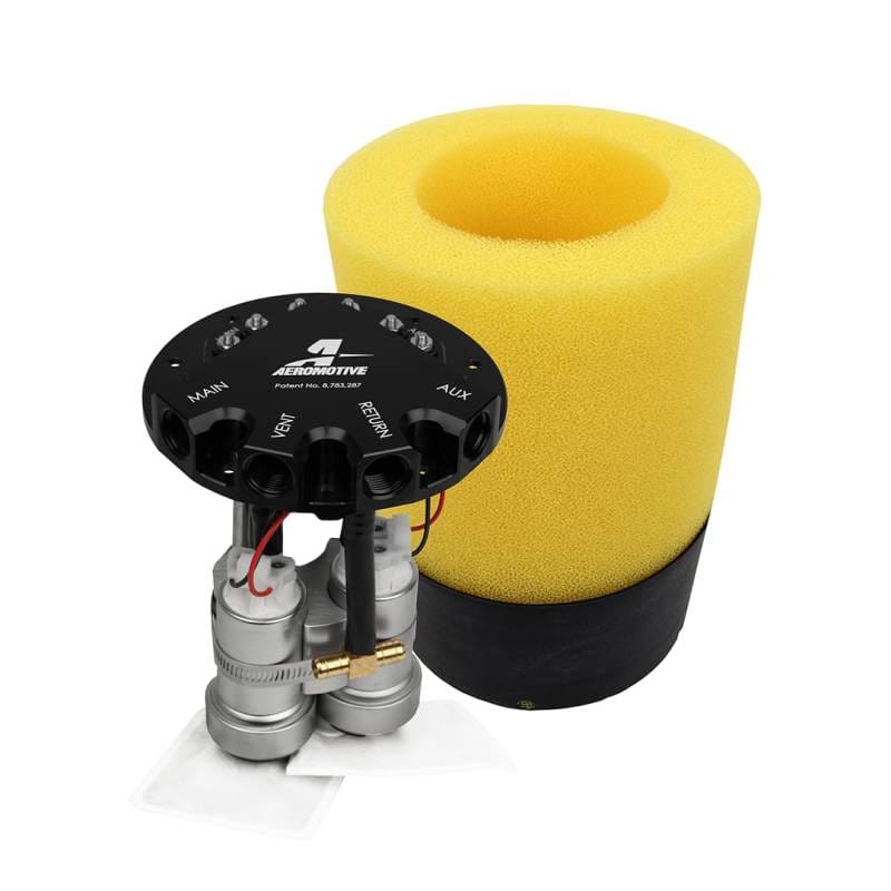 Aeromotive — Aeromotive Phantom 450 Dual Stealth 340 Fuel Pumps 6-10in Depth
Electric Fuel Pump