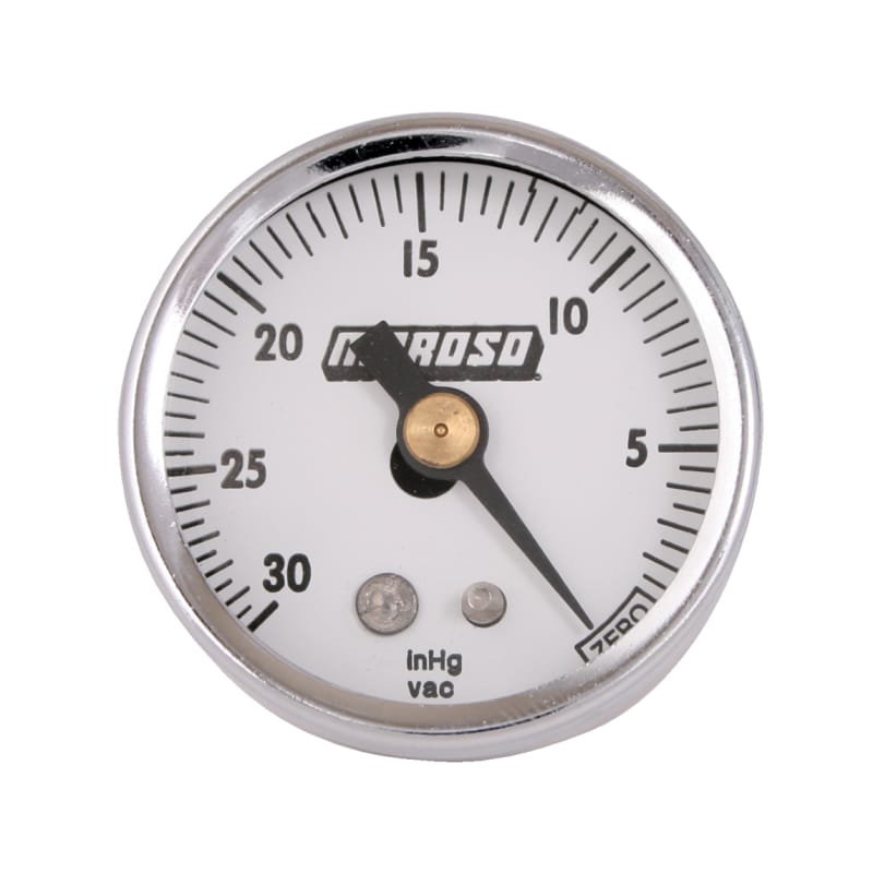 Moroso — Moroso Vacuum Gauge - 0-30in Hg - 1.5in Diameter