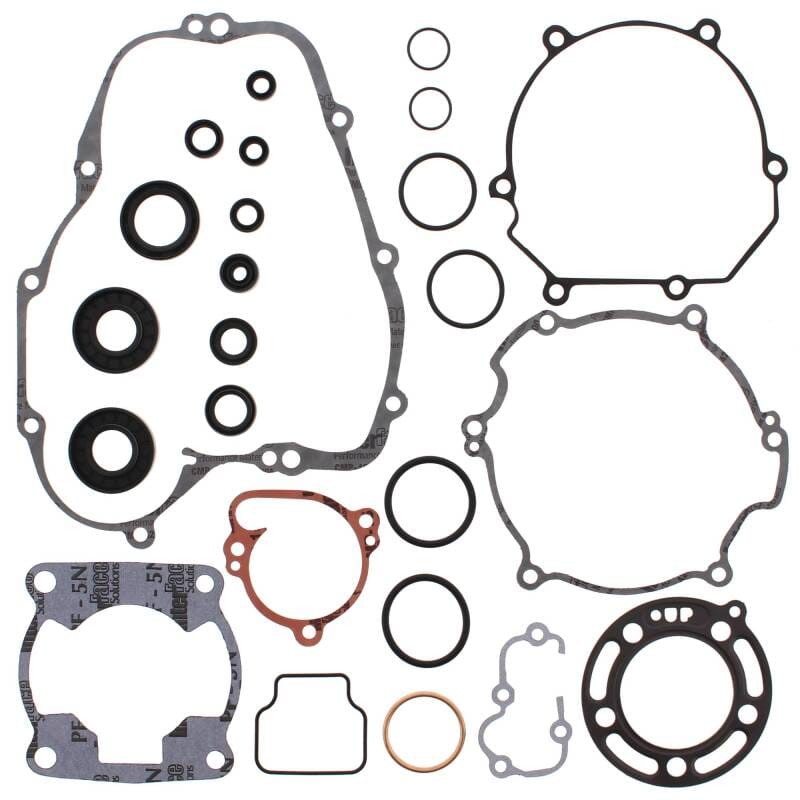 Vertex Pistons — Vertex Gaskets 06-13 Kawasaki KX100 Complete Gasket Kit w/ Oil Seals