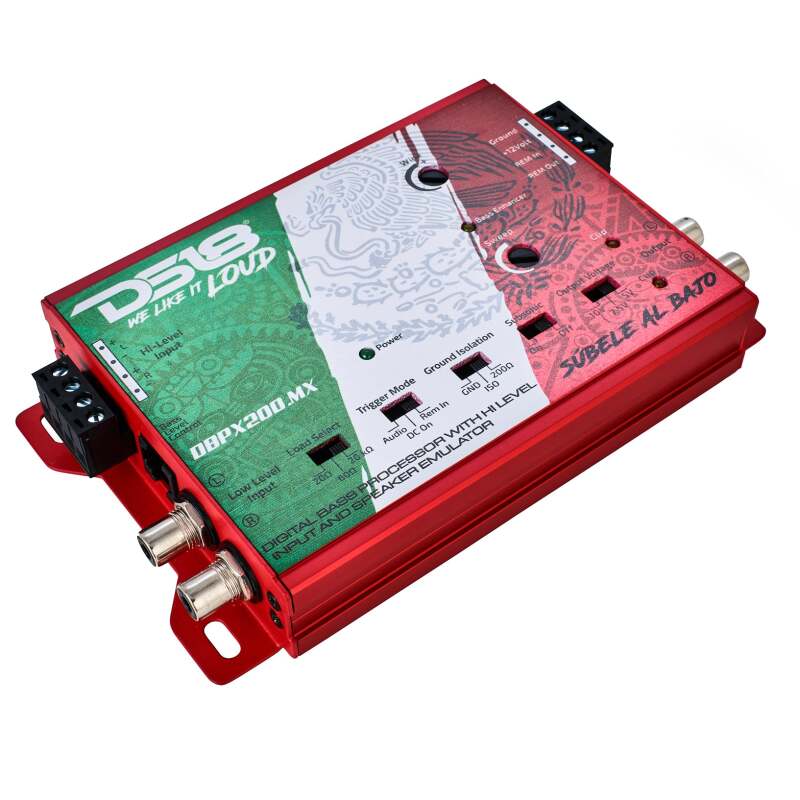 DS18 — DS18 2-Channel Low Level or High Level Input & 2-Channel Output DBP Speaker Emulator Mexico Design