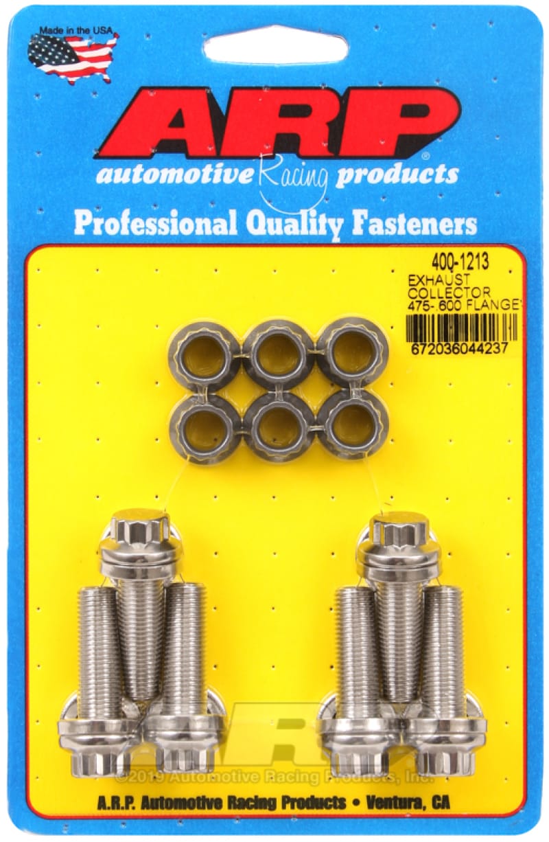 ARP — ARP Exhaust Collector .475-.600 Flange Bolt Kit