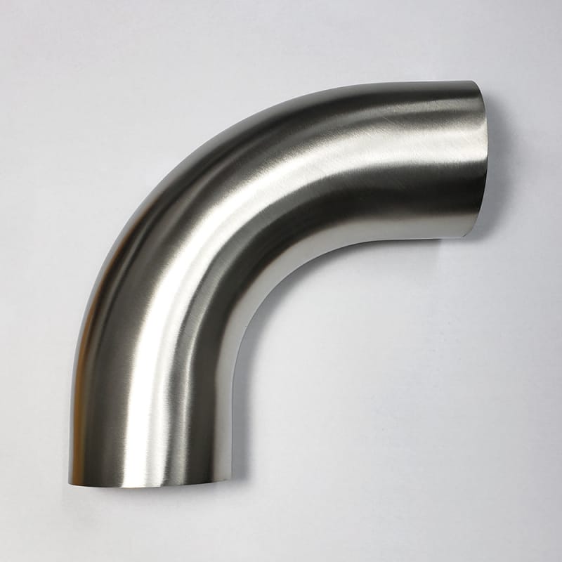 Stainless Bros — Stainless Bros 2.25in SS304 45 Deg Elbow - 1.5D Radius 16GA/.065in Wall (Leg)