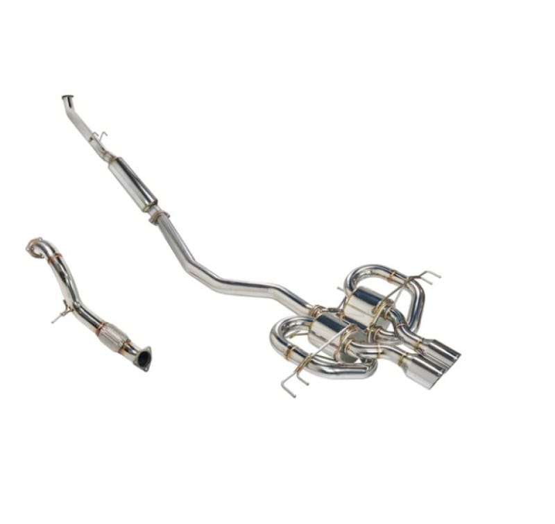 Remark — Remark 17-21 Honda Civic Type R FK8 Sports Touring CatBack Exhaust/Front Pipe - Stainless Steel