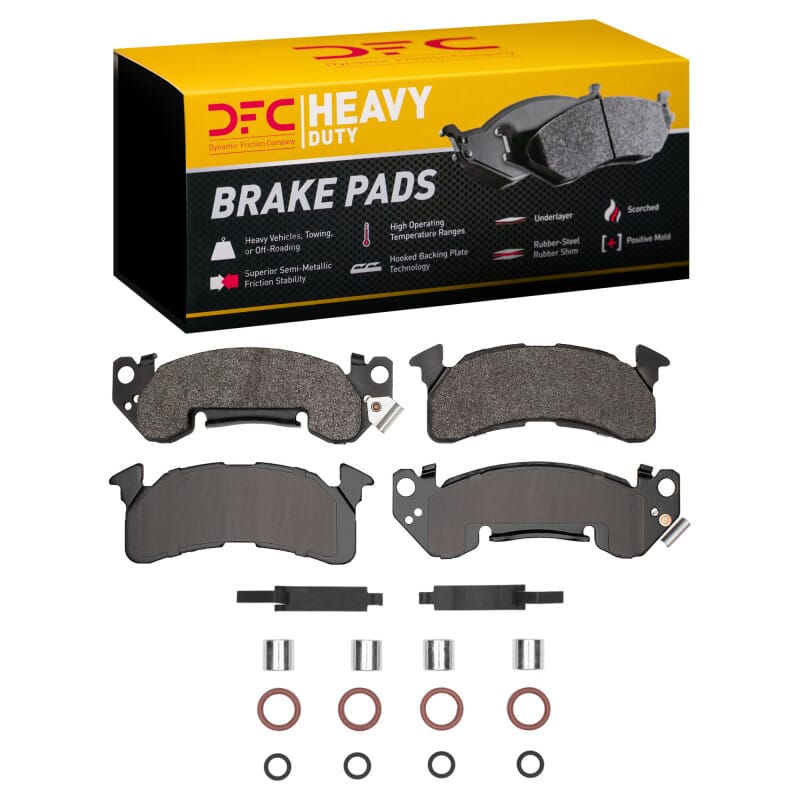 DFC — DFC 78-95 Chevrolet C20 Suburban Front Heavy Duty Pads and Hardware Kit
DFC Brake Pad Set