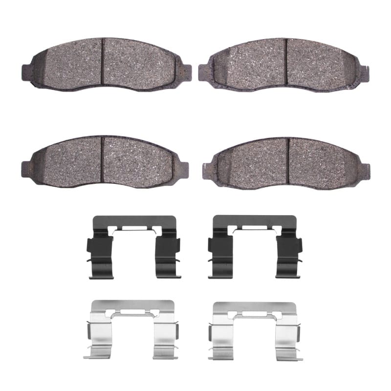 DFC — DFC 03-04 Dodge Dakota 4WD Front 4000 HybriDynamic Brake Pads and Hardware Kit
DFC Brake Pad Set
