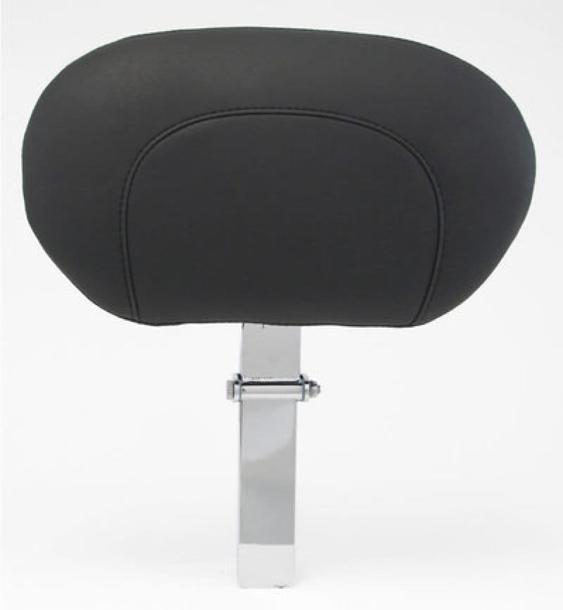 Mustang Motorcycle — Mustang 08-21 Harley Electra Glide, Rd Glide ,Rd King, Str Glide Touring Driver Backrest - Black