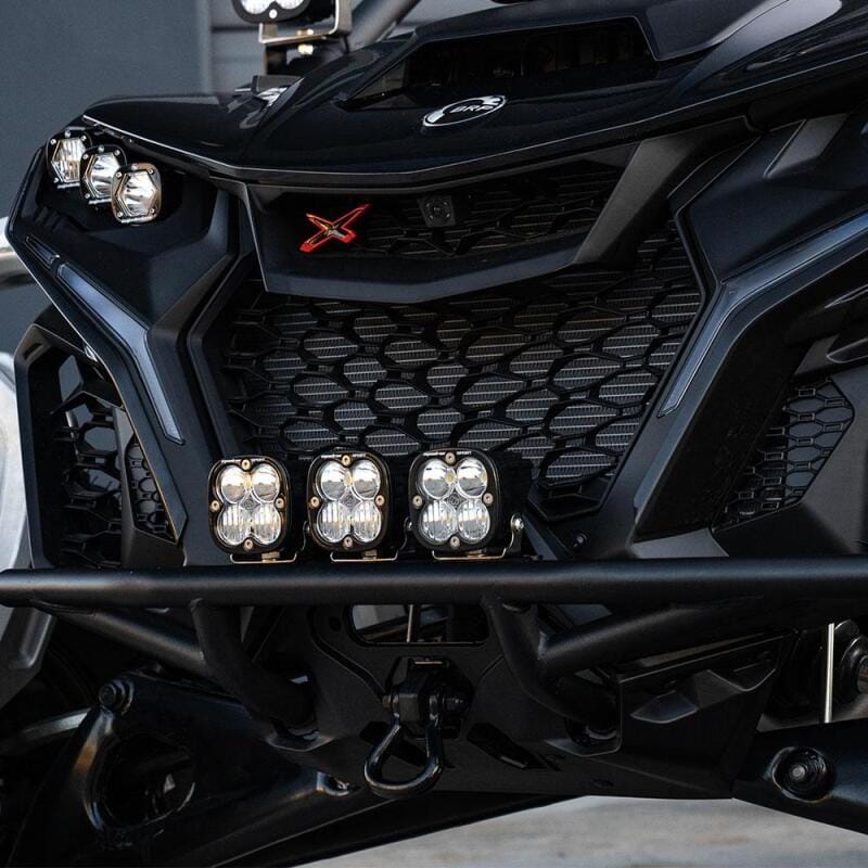 Baja Designs — Baja Designs 2024+ Can-Am Maverick R Squadron Sport Pre-Runner Bumper Kit - Clear