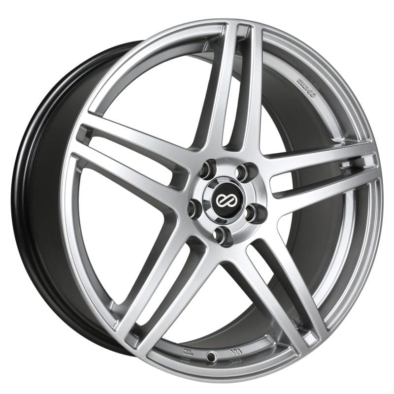 Enkei — Enkei RSF5 16x7 38mm Offset 5x100 Bolt Pattern 72.6mm Bore Dia Hyper Silver Wheel