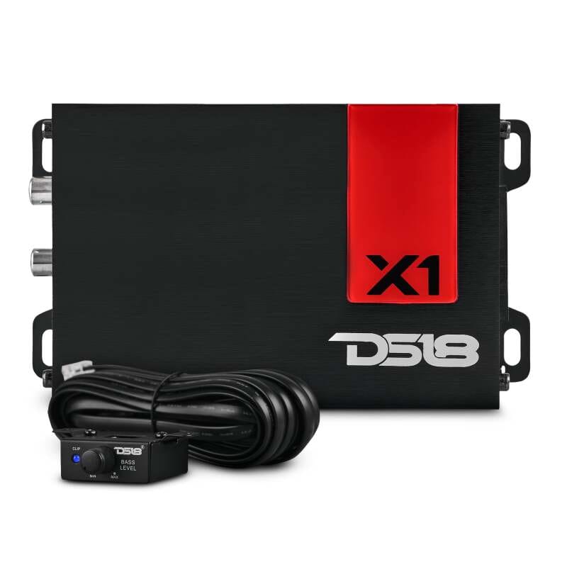 DS18 — DS18 1-Channel Ultra Compact Class D Amplifier 300/1ohm 220/ohm 140/4ohm Watts RMS
