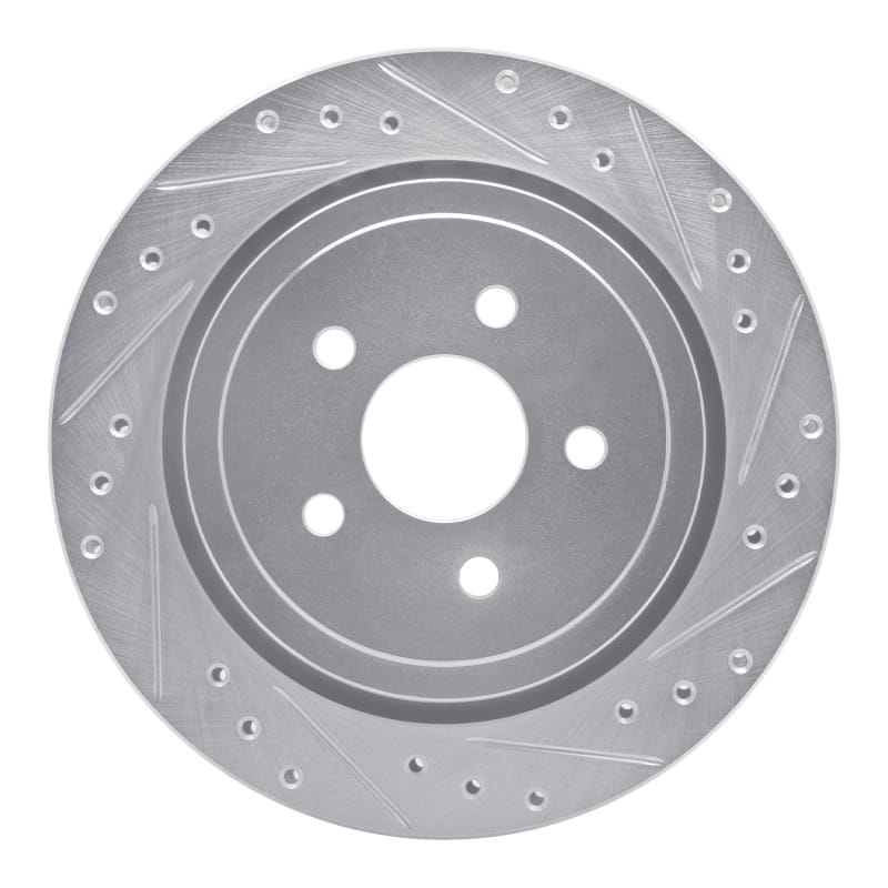 R1 Concepts — R1 89-95 Chrysler Daytona Rear Right Drilled & Slotted Silver Brake Rotor
R1 Brake Rotor Drill