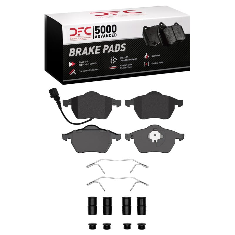 DFC — DFC 01-06 Audi TT Quattro Front 5000 Advanced Ceramic Brake Pads and Hardware Kit
DFC Brake Pad Set