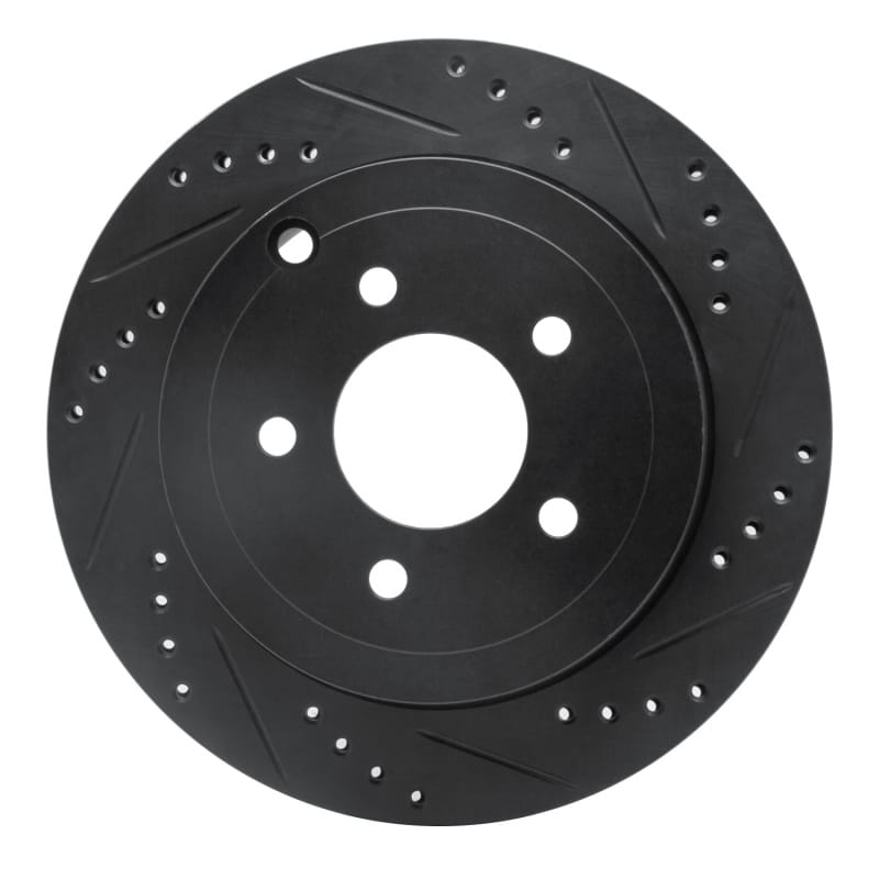 R1 Concepts — R1 95-97 Ford Ranger (USA/Canada) Front Right Drilled & Slotted Black Brake Rotor
R1 Brake Rotor Drill
